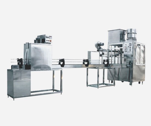 Semi Automatic Bottle Washing Automatic Rotary Filling Capping Machine